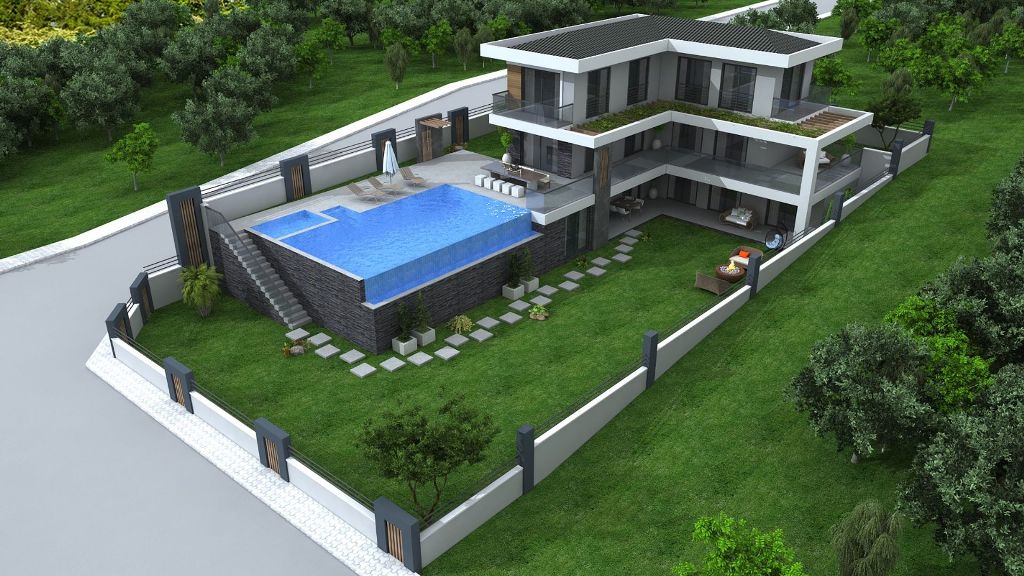 luxury house for sale in oludeniz fethiye