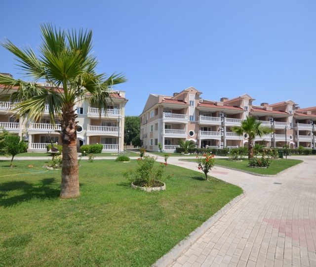 Fully furnished apartment for sale with shared pool in dalaman botanic
