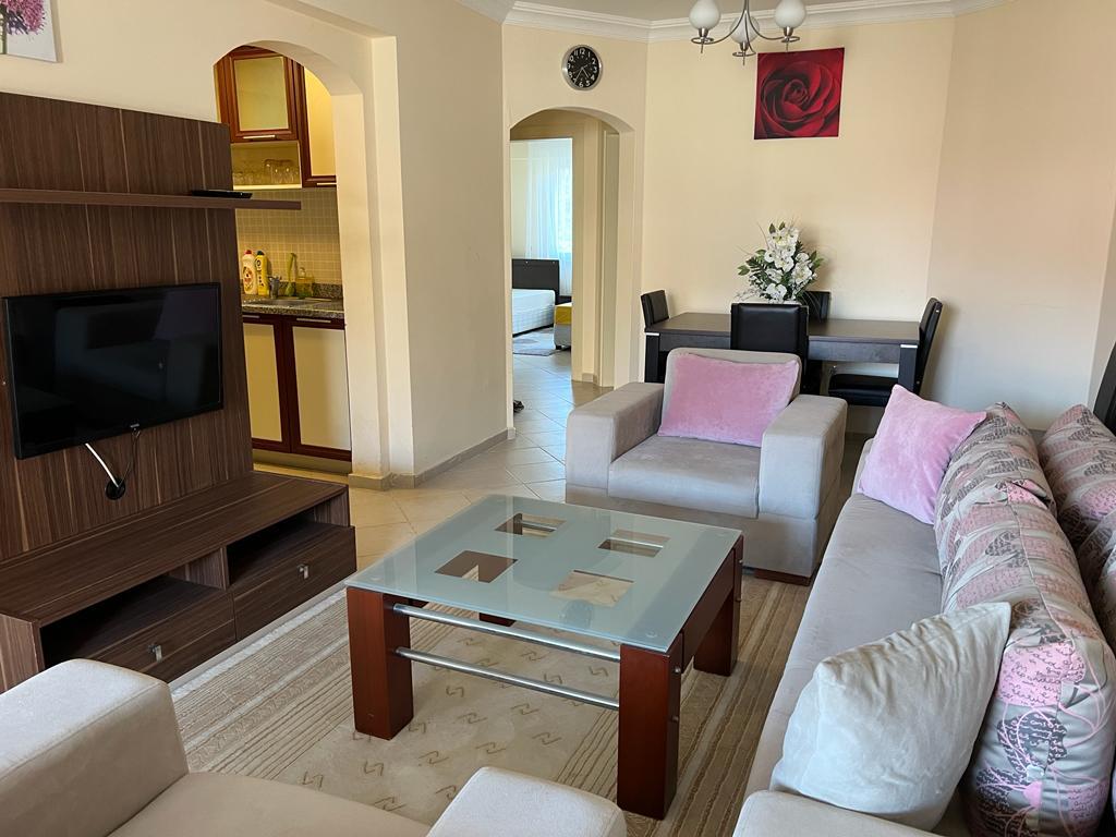 Fully furnished apartment for sale with shared pool in dalaman botanic